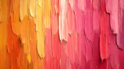 Wild Fauvist strokes over a wooden background wallpaper