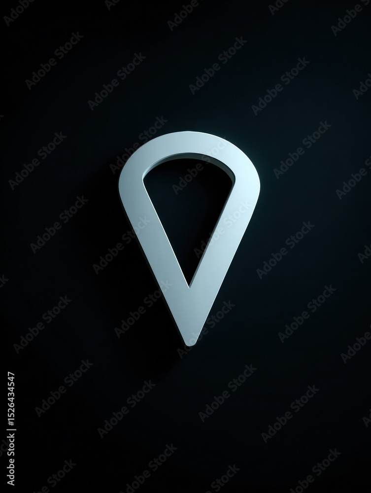 Aufkleber Anonymous Web Browsing Icon Displayed on a Dark Background With VPN Trail to Enhance Online Privacy and Security