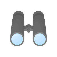 Binoculars. Element for observation from afar. Bird hunting