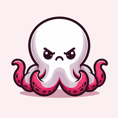 cute octopus image vector