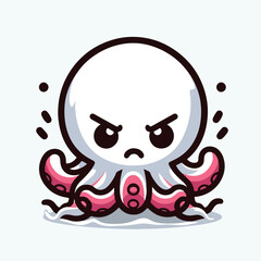 cute octopus image vector