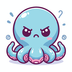 cute octopus image vector