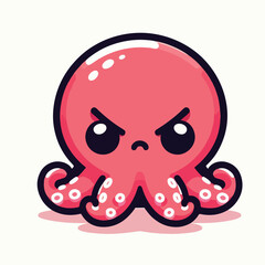 cute octopus image vector