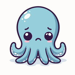 cute octopus image vector