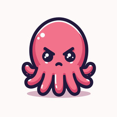 Fototapeta premium cute octopus image vector