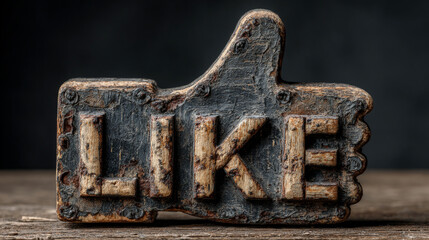 A conceptual image representing the negative societal impact of the 'Like' button&mdash;highlighting themes of social validation, addiction, anxiety, and digital dependency. Generative AI