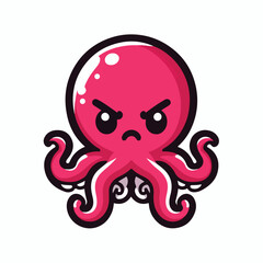 cute octopus image vector