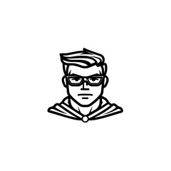 Obraz premium Icon of a Headspin Hero