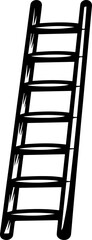Ladder vector illustration