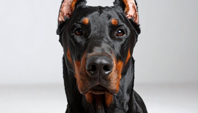 Doberman Closeup 