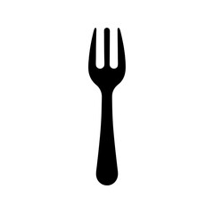 Fork Icon in Minimal Clean Vector Design