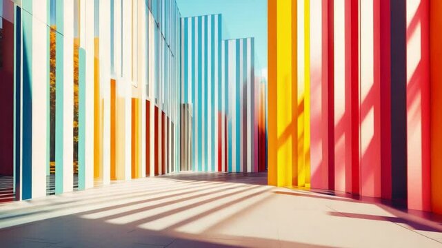 abstract background with colorful lines