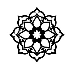 Tazhib Eslimi Art Iranian Text Box Floral Vector. iranian art empty frame isolated transparent background. vector illustration of iranian ornament frame ideal for text box
