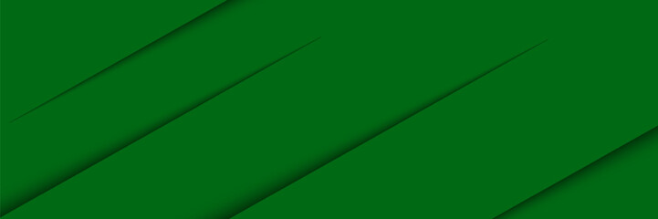 Abstract dark green gradient diagonal background with shadow. Modern diagonal paper cut. Suitable for business, banners, posters, websites, flyers, covers, presentations. Vector