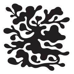 vector illustration of an abstract background with a splash effect