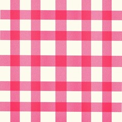 red and white plaid