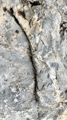The texture of the rocks with natural cracks depicts solidity.