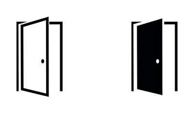 Door - vector icon.