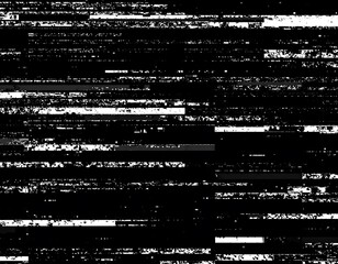 Black and white static