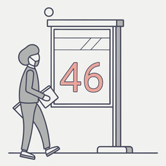 man holding a clipboard