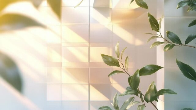 green leaves background