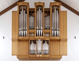 Large church pipe organ (2)