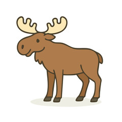 Elk vector illustration