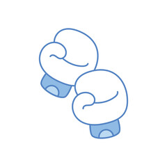 Boxing Gloves Vector icon
