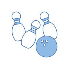 Bowling Vector icon