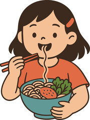 girl eating a sandwich