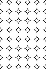 vector seamless pattern with geometric shapes