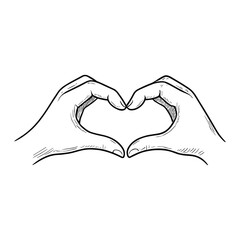 Fototapeta premium Heart Hands