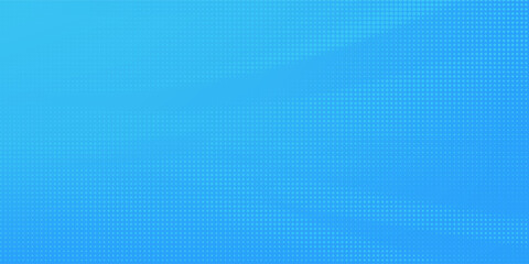 Halftone dots on blue background. Comic pop art style blank layout. Template design for comic book, presentation, sale or web banner. Vector illustration