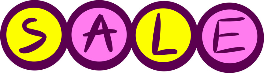 Wyprzedaż w sklepie – ilustracja „SALE” © Laura