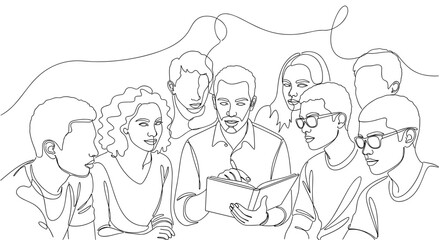 Leadership and Mentorship in a Group Discussion Setting for Educational Content, Team Building Resources, Professional Development Materials, and Social Media Promotion