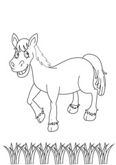 Drawing ready to be painted