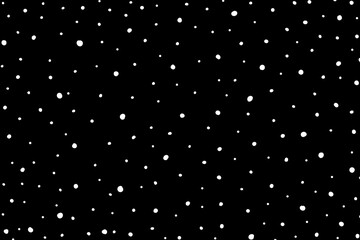Dot pattern texture on white background. Abstract polka dot background. Black and white background. Monochrome design 