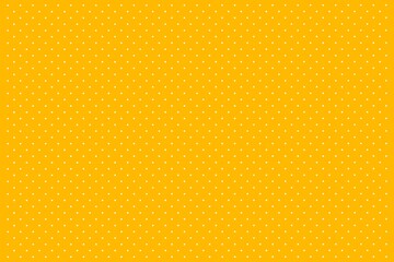 Polka dot pattern on yellow background. Dot. Yellow 