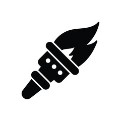 Olympic Torch Vector icon
