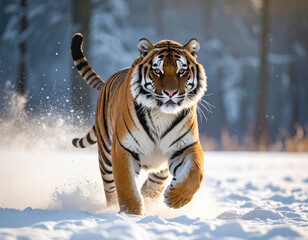 Sumatran tiger in the wild