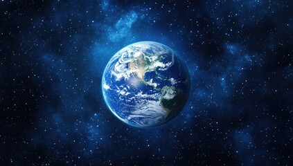 Earth in deep space