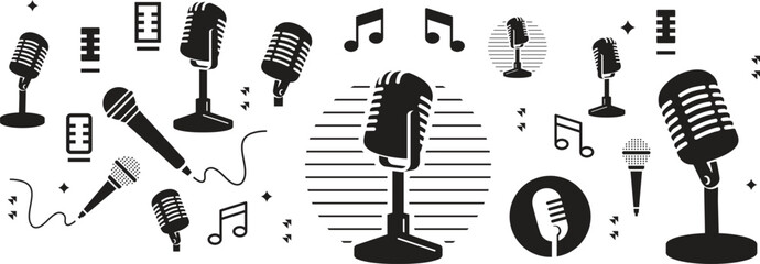 Microphone Icons - Classic Series