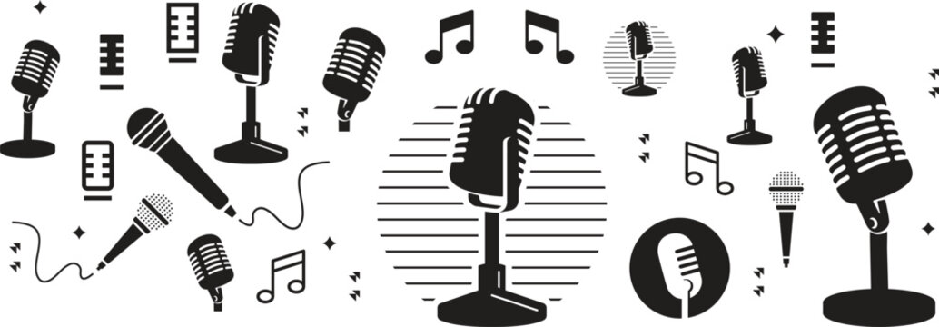 Microphone Icons - Classic Series