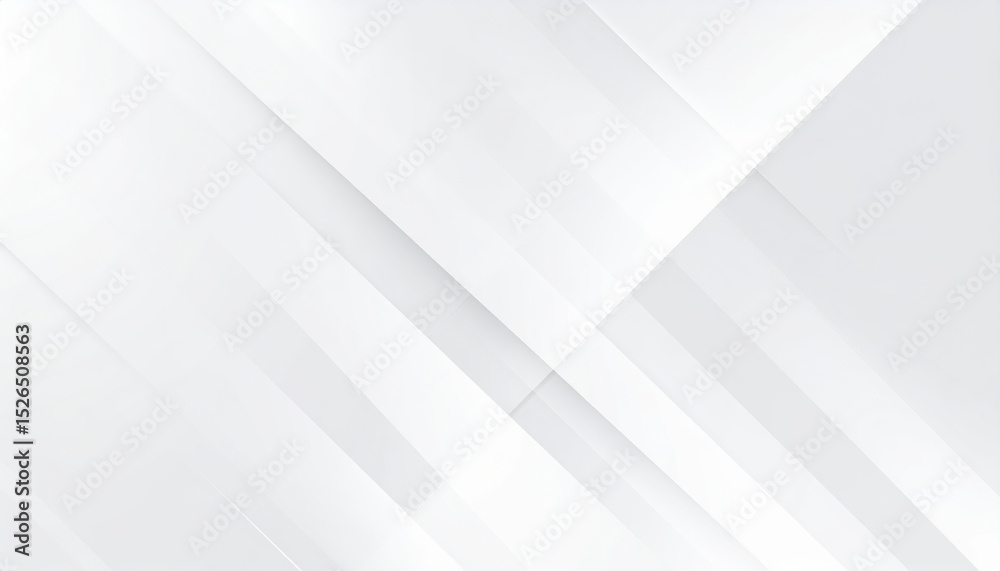 Poster minimalist abstract design with white geometric shapes and lines