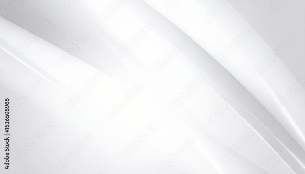 Wall mural smooth gray silver abstract background with flowing lines