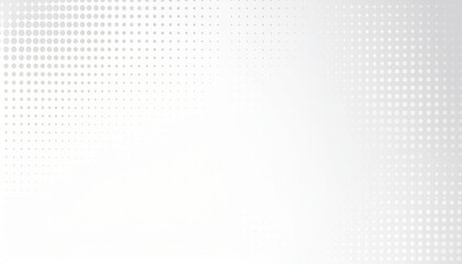 Dotted abstract vector illustration on white background evokes modern feel
