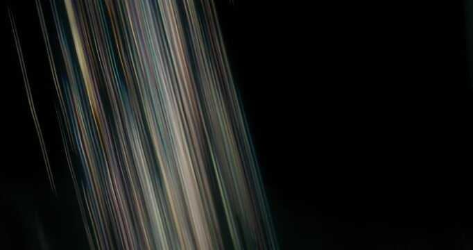 This dynamic abstract video showcases vibrant and colorful light streaks, making it an ideal choice for motion graphics, stunning visual effects, and various creative projects you may undertake
