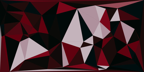 Abstract Geometric Abstraction in Crimson Tones: An artistic composition of intersecting geometric shapes, rendered in a striking palette of crimson hues. Design © Faiyaz