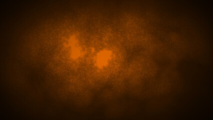 Simple and elegant shinny glitter small particles Orange background