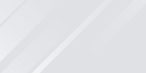 Diagonal grey gradient lines background. Abstract silver stripes wallpaper. Abstract gray tech backdrop. Oblique gris texture for graphic design, poster, banner, flyer, brochure, presentation. Vector